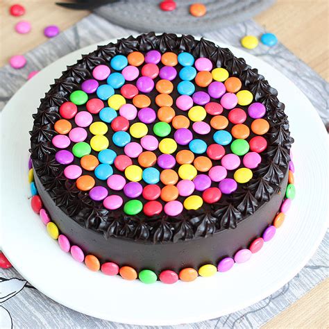 Chocolate Gems Cake - Cake House Online