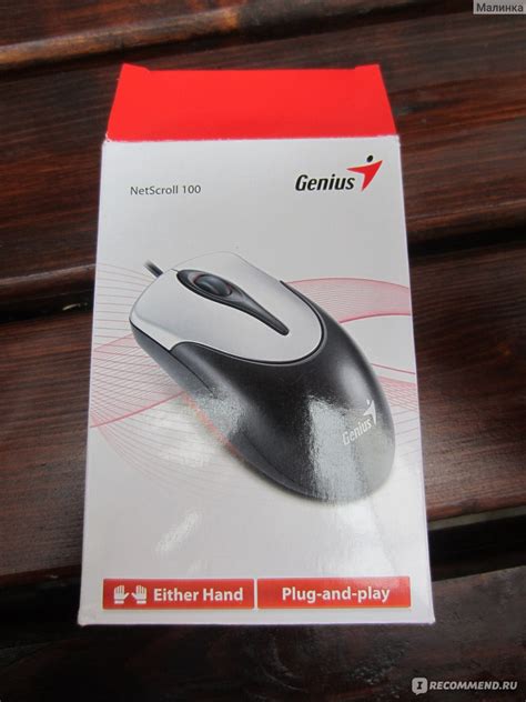 Компьютерная мышь Genius NetScroll 100X Black-gray - «Нестареющая ...