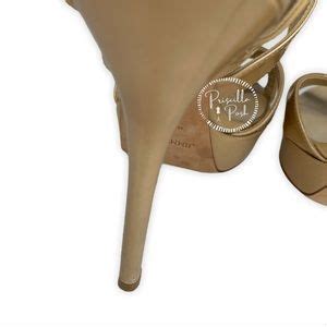 Jimmy Choo Shoes Jimmy Choo Nude Louisa Crisscross Platform Sandals Poshmark