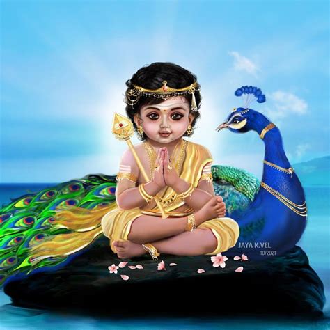 Jaya K Vel On Instagram Bala Muruga Digital Painting Kindly Share