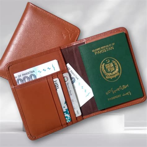 passport wallet dark tan udaipurwalas
