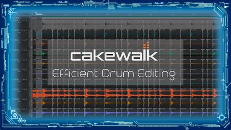 Cakewalk Tutorial Editing Multi Track Drums Efficiency Tricks And