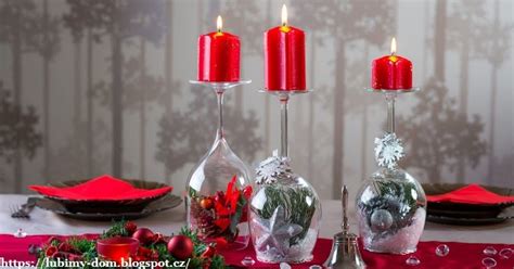 Любимый дом: Красивые подсвечники на новогодний стол из фужеров для вина