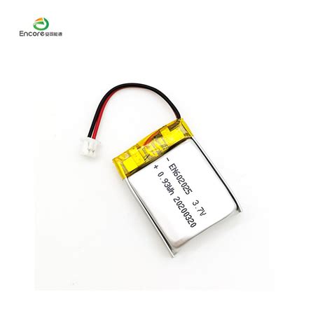 China 602025 Rechargeable Li-ion Lithium Polymer Battery Manufacturers ...