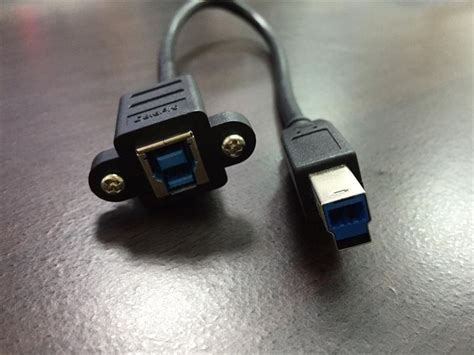 USB 3.0 BM TO BF (with ears) CABLE – 靡霓科技有限公司