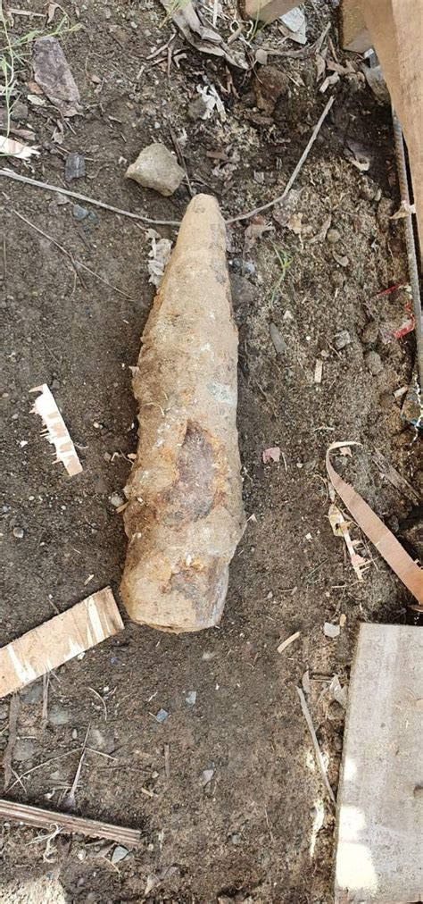 vintage howitzer shell unearthed  makati construction site inquirer