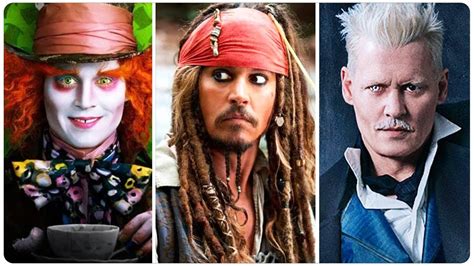 Johnny Depp All Movie Roles & Actings - YouTube