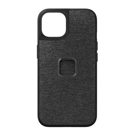 Peak Design Mobile Everyday Fabric Case Mobildeksel Iphone 14 Plus Charcoal Fotono