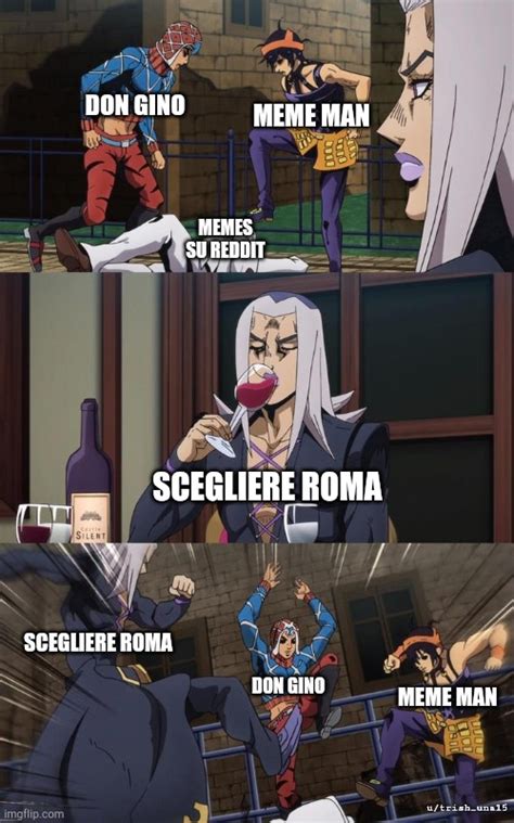 Abbacchio Joins The Kicking Imgflip