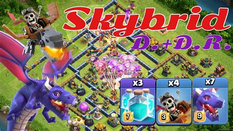 3 Clone Spell Hydra Th14 Dragon Dragon Rider Skybrid Attacks In