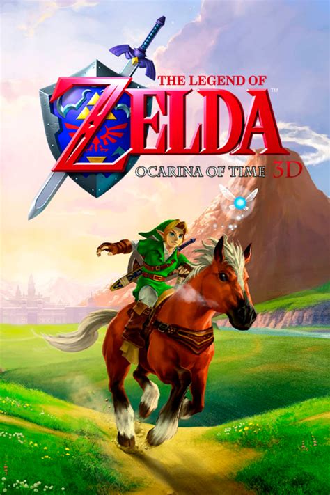 Arte De Portada De Ocarina Of Time