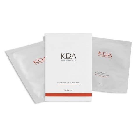 KDA Маска косметическая Питание Для всех типов кожи - купить с ...