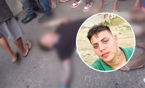 Cenas Fortes Blogueiro Vitinho Cell Executado Tiros No Bairro