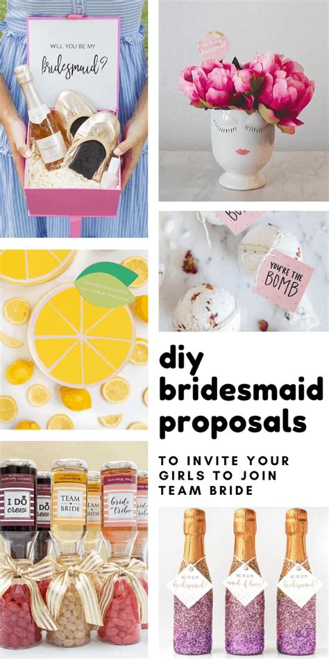 Diy Bridesmaid Proposal Ideas To Help You Pop The Question To Your Girls