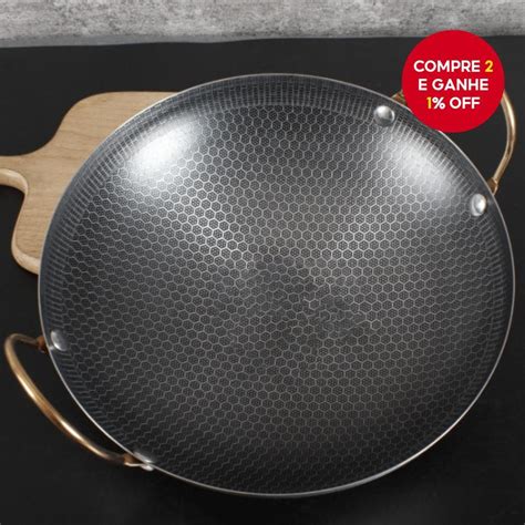 Panela De Fundo Grosso Para Brigadeiro - Panela antiaderente de fundo grosso com revestimento em colmeia, panela ...