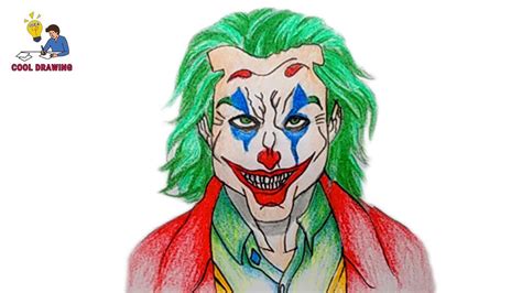 draw joker easy drawing joker joaquin phoenix drawing joker
