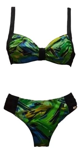Malla Bikini Pieza Alta Veka Talle Al Palermo