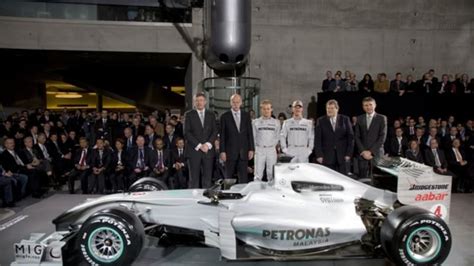 Mercedes GP Petronas Unveils 2010 F1 Livery Autoblog