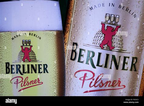 Beer berliner pilsner logo hi-res stock photography and images - Alamy
