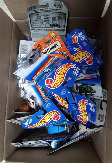 Unsearched Box Of Vintage Hot Wheels Matchbox Cars Trucks Toy Lot Collection Antique Price