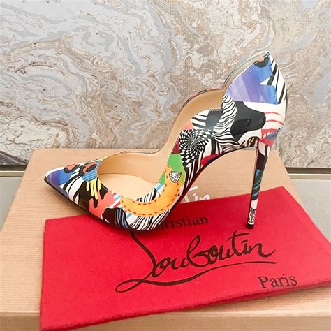 Christian Louboutin Hot Chic Floral Print Pump Gem