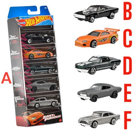 Jual Hot Wheels Fast Furious Pack Toyota Supra Charger Mustang Bryan New Supra Orange
