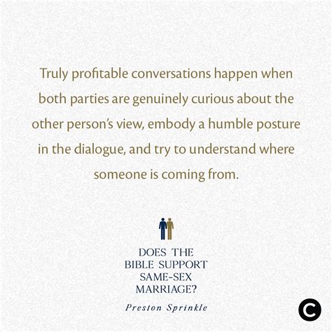 Does The Bible Support Same Sex Marriage Preston Sprinkle Christian Books David C Cook