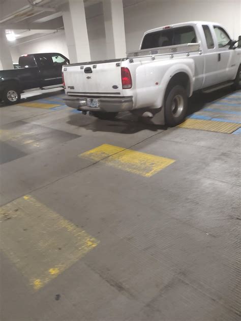 At the Local hospital parking garage. : r/assholeparking