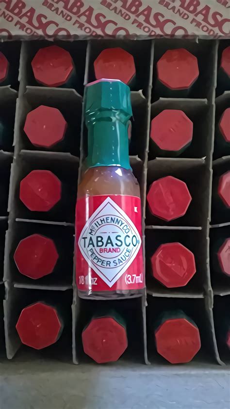 Tabasco Brand Miniature Hot Sauce Bottles Case Of Walmart