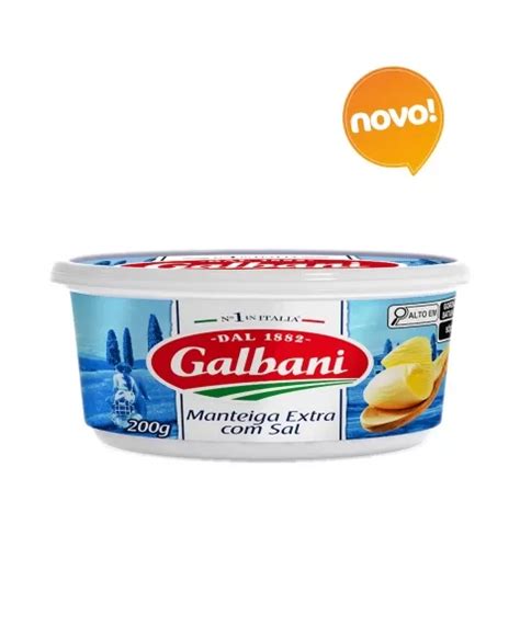 GALBANI MANTEIGA C SAL POTE 200G CX 24