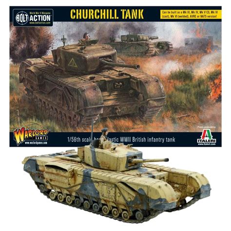 Buy Bolt Action Tank Warlord Games Churchill Infantry Tank 28mm