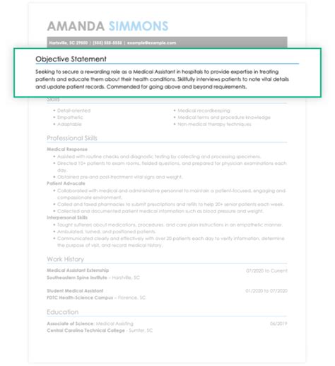 How To Write A Resume Objective With Examples