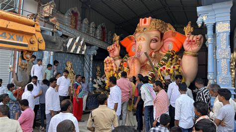 Badangpet Bada Ganesh Shobayatra Badangpet Ganesh Nimajjanam