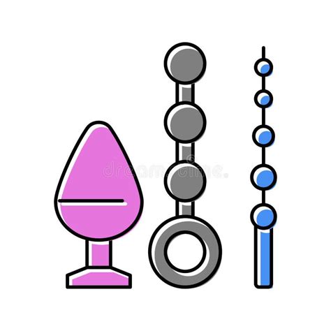 Anal Sex Toy Color Icon Vector Illustration Stock Vector Illustration Of Facial Bdsm 242238839