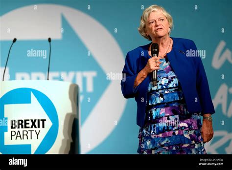 Ann Widdecombe Mep Speaking At A Brexit Party Rally At The Kent Event