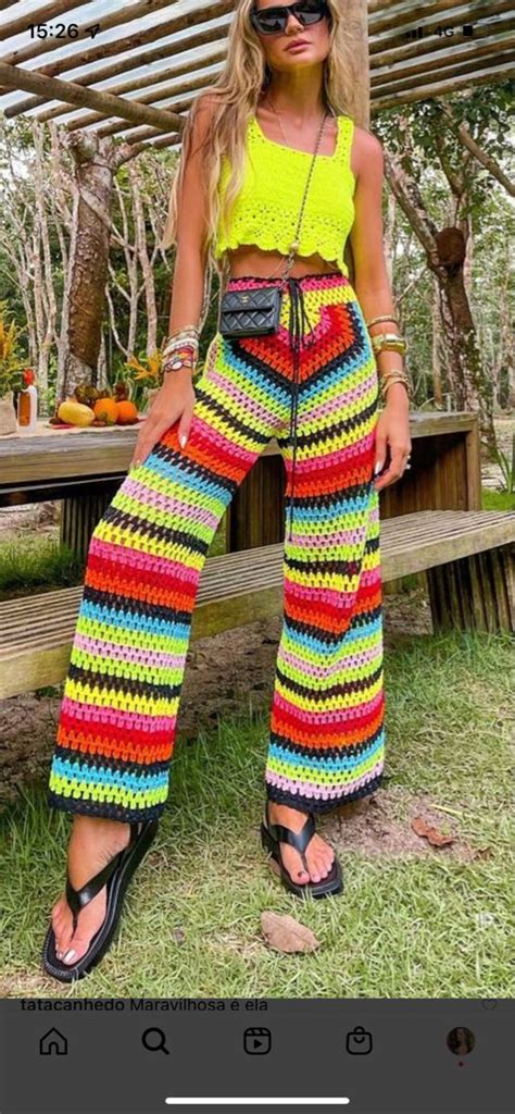 Pin By Hanna Catharina On Croch S Crochet Clothes Crochet Pants