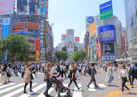 shibuya cityscape tokyo editorial photography image  city