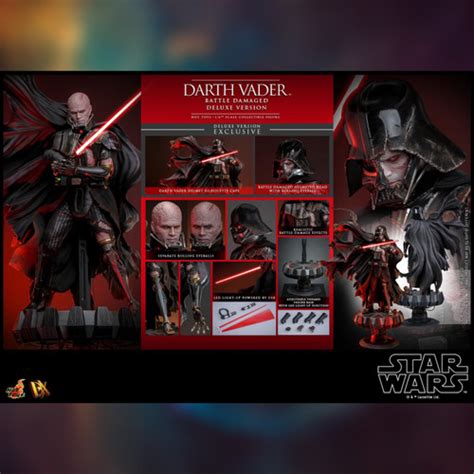 Jual DP PO Hot Toys 1 6 DX445 Darth Vader Battle Damaged DELUXE Star Wars Jakarta Utara