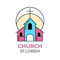 Free Church Logo templates to edit and download I Wepik