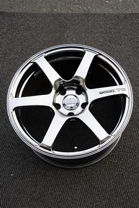 YOKOHAMA ADVAN AVS MODEL T6 CHROME JDMDistro Buy JDM Wheels