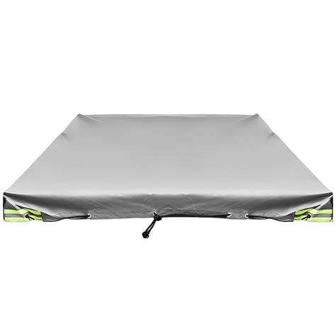 Tohuu RV Cover Ripstop Top RV Travel Trailer Cover Rip-Resistant Anti-UV Camper Cover for Winter ...