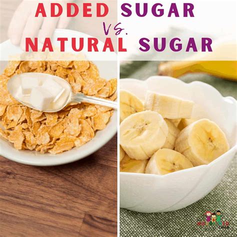 Added Sugar vs. Natural Sugar