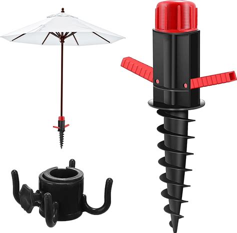 NHYDZSZ Ancrage Support De Parasol Support De Parasol Pour Plage Terre