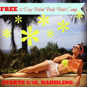 Bikini Body Boot Camp Popcorn And Pandas