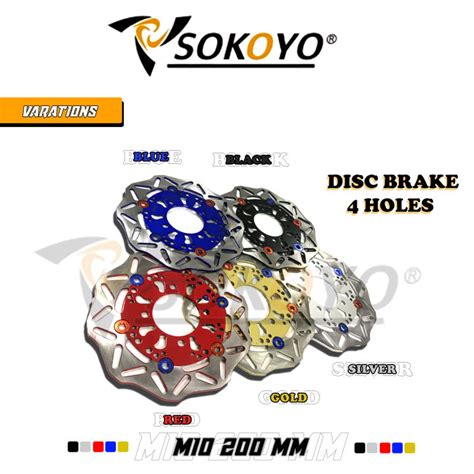 Moto Centre Lighten Disc Plate Mm Disc Pad Disc Brake Holes For