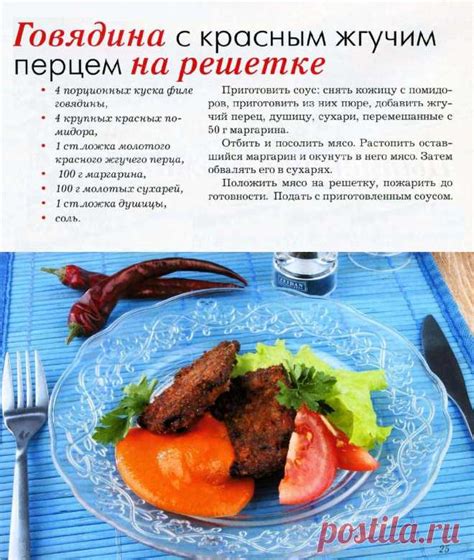 Говядина с красным жгучим перцем на решетке | ЕДА: ШАШЛЫК, БАРБЕКЮ ...