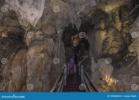 Wind Cave In Gunung Mulu National Park Malaysia Stock Photo Image Of