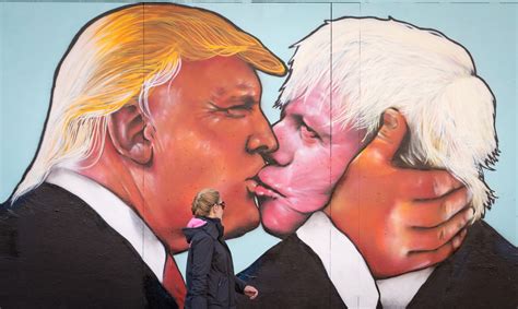 est100 一些攝影 some photos Mural US presidential hopeful Donald Trump