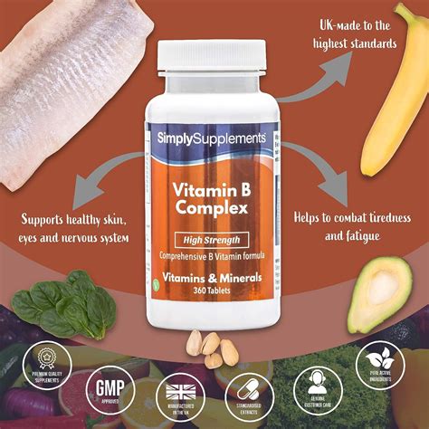 Buy Vitamin B Complex Tablets High Strength Premium Formulation