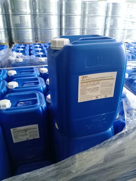 Молочная кислота 80%, Китай, канистра 25 кг, куб 1200 кг купить в ...